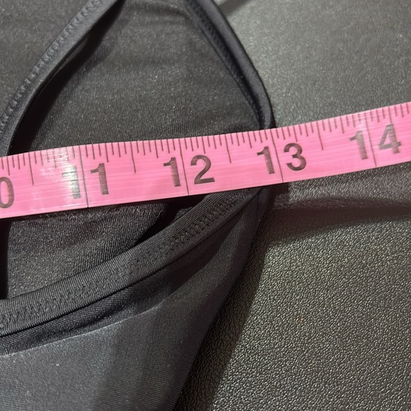 UpWest Henley snap front,high cut thigh,removable pads, thin straps 1 piece swim - Picture 11 of 12